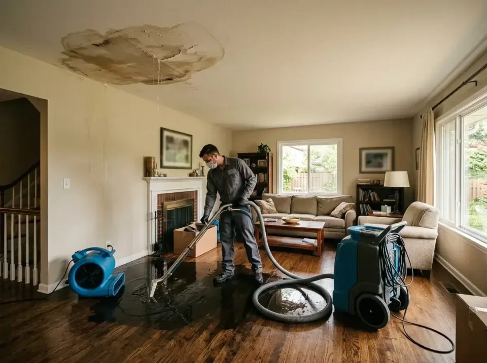 attic-pipe-burst-ceiling-drip-008 — frequently asked questions, Water Damage Restoration & Carpet Care in Hesston, KS